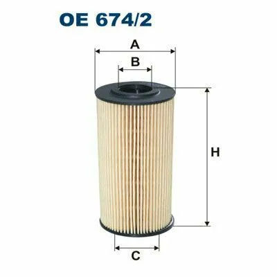 FILTRON OE 674/2 Filtro Olio Ultime Pezzi