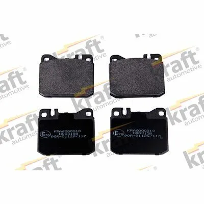 Bestseller KRAFT AUTOMOTIVE 6000010 Kit Pastiglie Freno, Freno a Disco