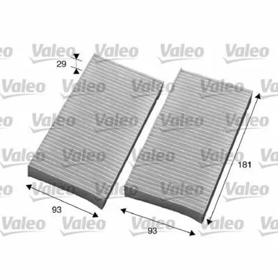 VALEO ESSENTIAL 715594 Filtro, Aria Abitacolo Esclusivo