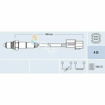 Di Tendenza FAE 77344 Sonda Lambda
